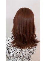 クララ サカエ(CLALA Sakae LA.DONNA group)&nbsp;ブリーチ無しダブルカラーピンクベージュ