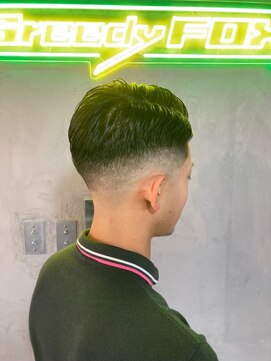 グリーディーフォックス 三軒茶屋(GreedyFOX) 波巻き/マッシュパーマ/ウルフ/ハイライト<理容室>三軒茶屋