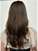 艶髪ロングレイヤー/透明感モカブラウン