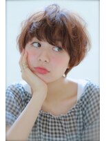 ロンドジェネルーズ 柏(Lond generous)&nbsp;【斉藤】ピンクベージュ×マッシュショート【白髪染め可】【柏】