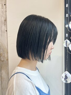 リノ(Lino) 10代20代【髪質改善カラー】ブルーブラック ネイビーブルー