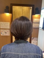 チアー ヘアリラクゼーション(cheer HAIRRELAXATION)&nbsp;前下がりショートボブ