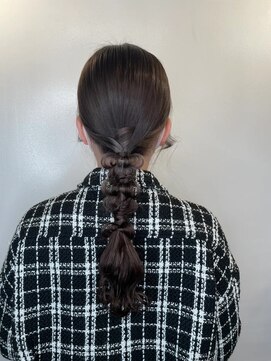 ヘアカロン 熊本下通店(Hair CALON) ヘアセット前髪カットトリートメントダブルカラーインナーカラー