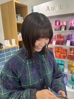 オーシャン(Ocean) 【OceanHair&Life田中愛梨】切りっぱなしフェイスレイヤー☆