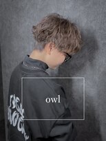 アウル 心斎橋(owl)&nbsp;ジェンダーレスマッシュ×波巻きパーマ×スパイラルパーマ