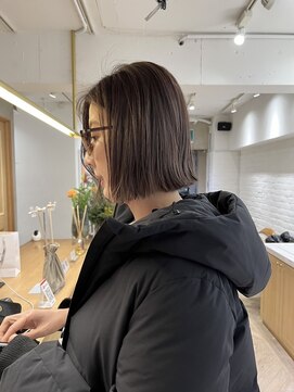 ローレン(LOREN) グレージュカラーミルクティーカラーインナーカラーダブルカラー