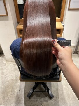 へアサロンアンドカフェガーデン(hair salon&cafe GARDEN) ブリーチなしカラー/ピンクブラウン/髪質改善トリートメント