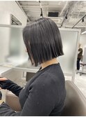 切りっぱなしボブミニボブ