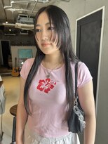 ソイリウム 下北沢(soi rium)&nbsp;ロングレイヤー_顔まわりレイヤー_顔まわりカット