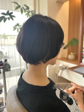 カームヘアー(Calm hair) 丸みショートボブ*