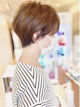 クール ヘアー ギャラリー 神明町店(COOL Hair gallery) 小顔カット+イルミナカラー
