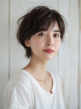 ノア(NOA)の写真/お手入れが楽になる★ショート初挑戦の方も、カウンセリングから似合わせカットで、納得のいくスタイルに♪