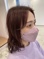 アン(an) ピンクブラウンゆるふわスタイル☆