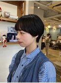 ハンサムショート/マッシュショート/グレーカラー/吉祥寺