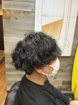 ツイン&nbsp;波巻きツイストパーマ