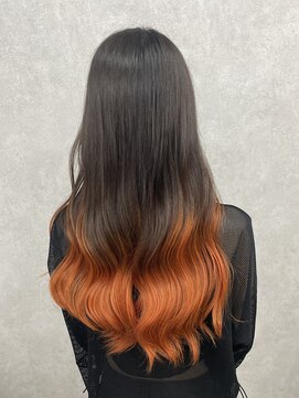 アン ブリーチ 大宮駅東口店(UN BLEACH) 【グラデーションカラー♪♪】オレンジカラー♪♪