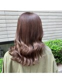 透け感たっぷりベージュ　20代/30代/ハイライト