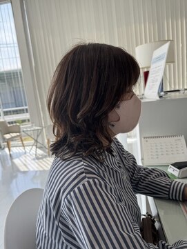 ユウヘアー 師勝店(U Hair) 【U Hair】柔らかミディアム/デジタルパーマ