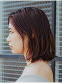 外ハネスタイル20代/30代/40代/庭瀬