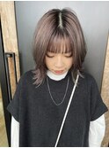 グレイジュ×ミディアムレイヤー