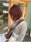 ブリーチなし☆暖色カラー