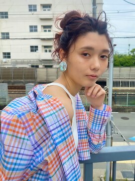 ヨーキヘアー(yookihair) a bun