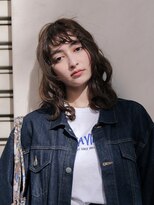 フォト 新宿三丁目(foto)&nbsp;くびれヘア/アプリコットオレンジ/レイヤーカット/ブリーチなし