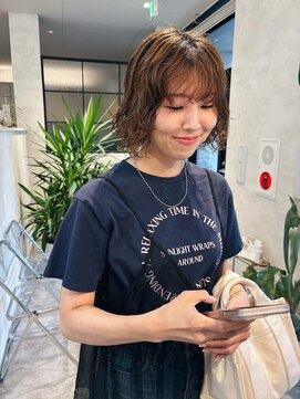 オンドバイサク(ondo by Saku) ニュアンスパーマ/ボブパーマ/前上がりボブ