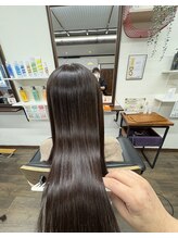 ピースワークス(Peace Works) 酸性ストレート×髪質改善トリートメント×カット