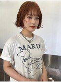ショートボブ/外はねボブ/顔まわりレイヤー/顔まわりカット