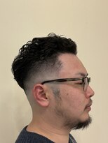 ヘアーアンドグルーミング ヨシザワインク(HAIR&GROOMING YOSHIZAWA Inc.)&nbsp;爽やかフェードパーマメンズショート眉毛カット