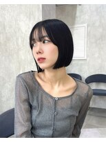 ロンドアヴァントゥス 池袋(Lond aventus)&nbsp;韓国レイヤー/韓国風/ボブ/髪質改善/黒髪/ブリーチなし〔池袋〕