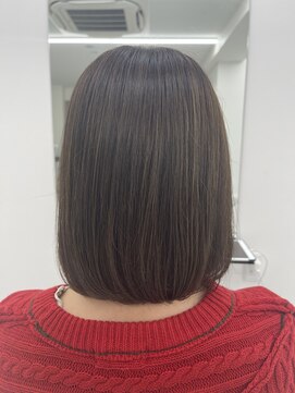 ニューカマー バイ ヘッドライト シブヤ(NEW COMER by HEADLIGHT shibuya) ハイライト×ベージュカラー