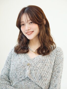 カナン 銀座(CANAAN) 似合わせカット　小顔ウェーブパーマ　大人ガーリー