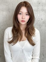 ニューヨークニューヨーク ピオレ姫路店(NYNY)&nbsp;ロングレイヤー×透明感ベージュ