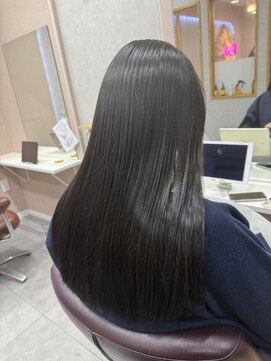 ハニーエイク(Haney89) 艶髪ダークオリーブベージュ