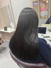 ハニーエイク(Haney89) 艶髪ダークオリーブベージュ