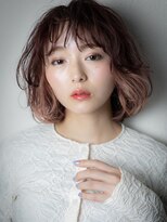 カバーヘア ブリス 北浦和(COVER HAIR bliss)&nbsp;インナーカラーブリーチなし抜け感レイヤーボブz北浦和20代30代