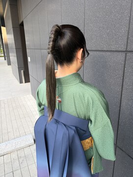 プランツヘアー 高宮店(Plants hair) 袴アレンジ!