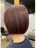 深みカラーで魅せる上品ボブ　武蔵小杉