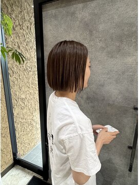 アールトゥーヘアー(art To Hair) ハイライト/グレージュ/ボブ
