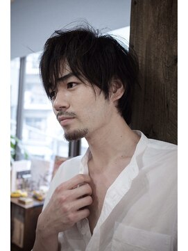 ワン エイティー ディグリース 恵比寿(180°One Eighty Degrees.) 180°One Eighty Degrees. MEN'S HAIR 無造作アッシュ