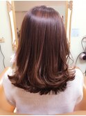 ロングからセミボブへ