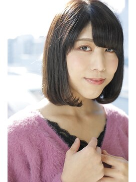 エムプラス センター北(M.plus) ツヤサラボブ