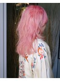 cotton candy salmon pink