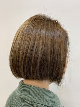 シャンティー(shanti) ☆透けるイルミナカラー&透ける毛先ボブ☆