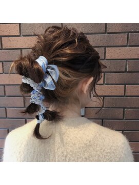 キー(kii) naturalarrange(asuka)　ヘアアレンジ  ヘアセット　福岡　天神