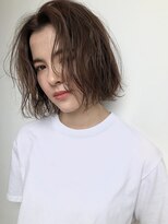 ロビン アンド ダルク(robin&darc) 【代官山】【robin】ベージュニュアンスボブ【サブリミック】