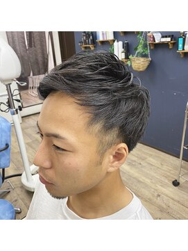 ユナイテッドヘアー(UNITED HAIR) ナチュラルパーマ・アップバングショート☆