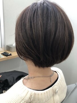 マイン ヘアー クリニック(main hair Clinic) クセもまとまるショート